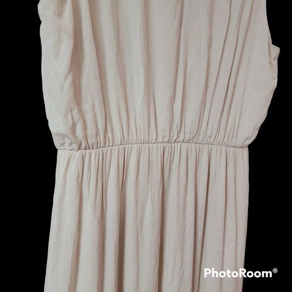 Accent Cream Calista Colorblock Maxi Dress - Picture 8 of 11